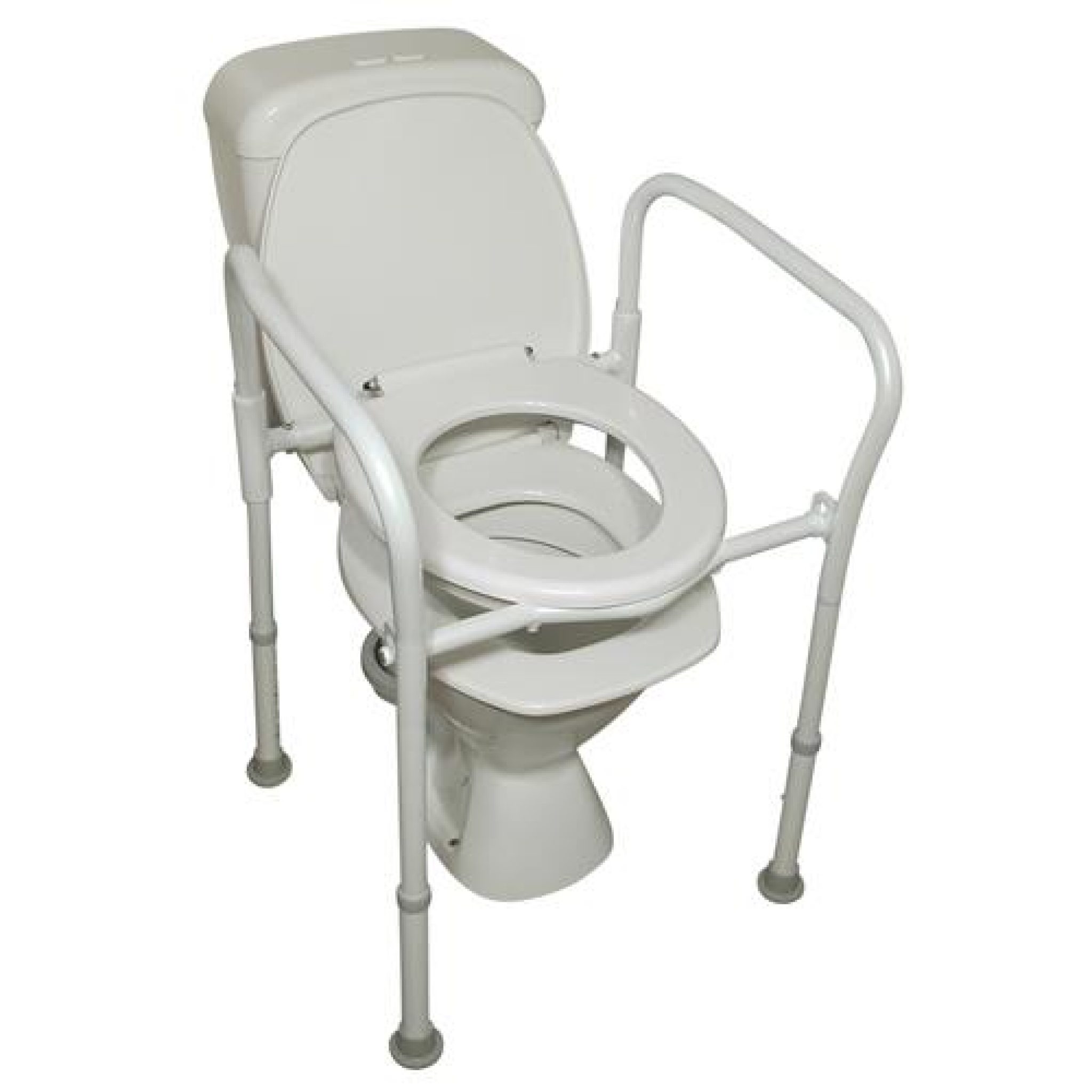 Folding Over Toilet Aid with Lid and Bowl GMobility