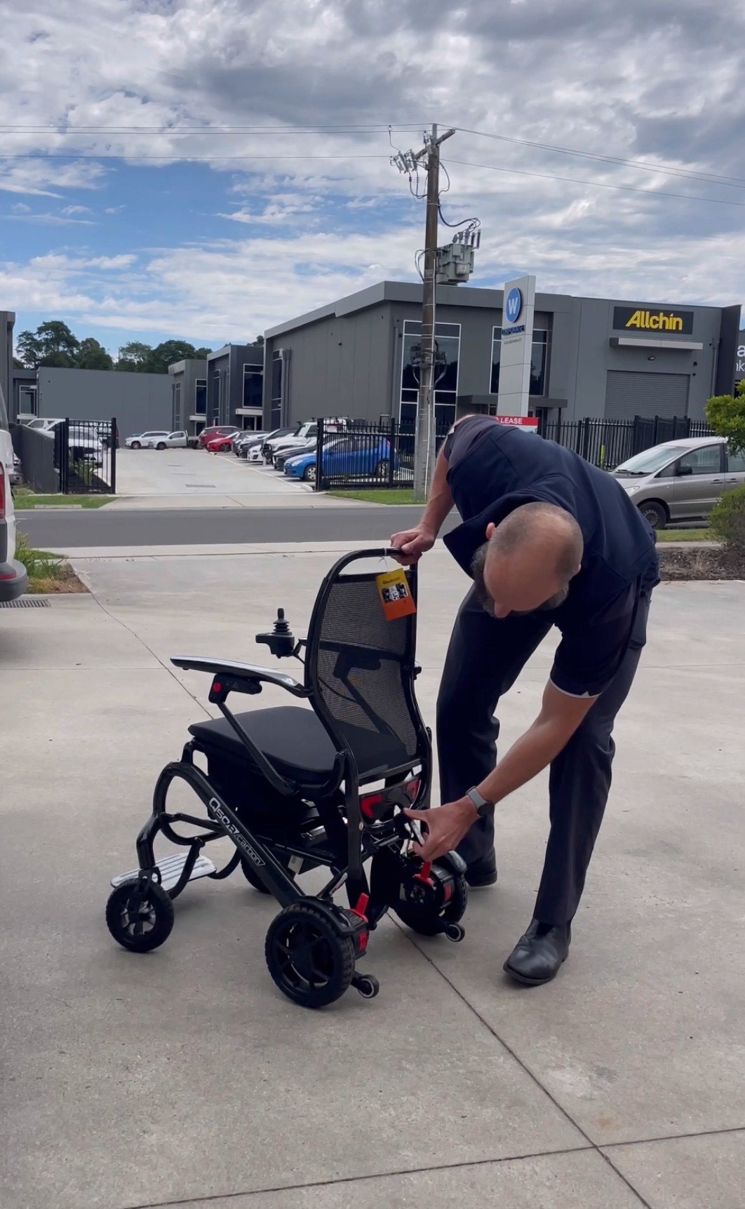 Jeremy Answers Quickie Q50R Lightweight Powered Wheelchair