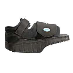 Ossur DARCO OrthoWedge Shoe - Wedge sole design for forefoot weight relief, square toe bumper, and ankle strap for stability and protection