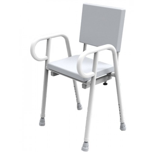 K Care Premium Shower Stool with Padded Seat & Backrest GMobility